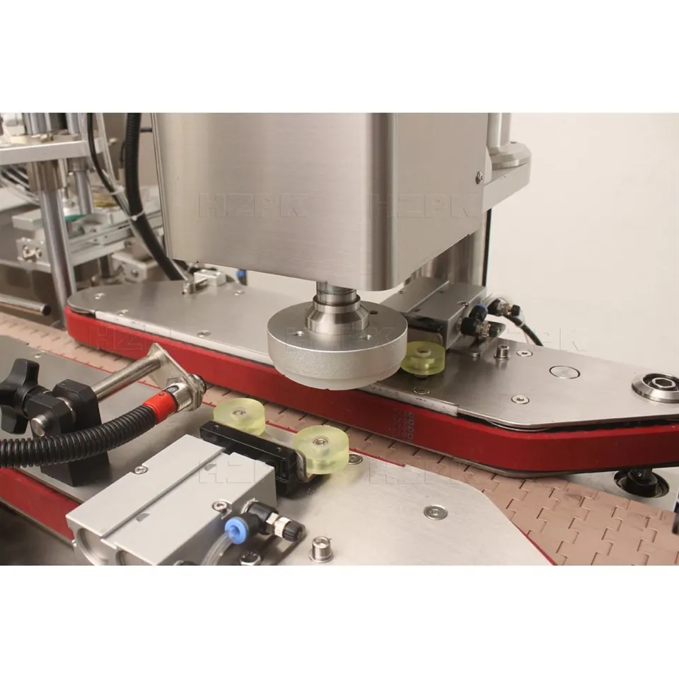 Auto 2-Head Paste Filling Capping And Labeling Machine